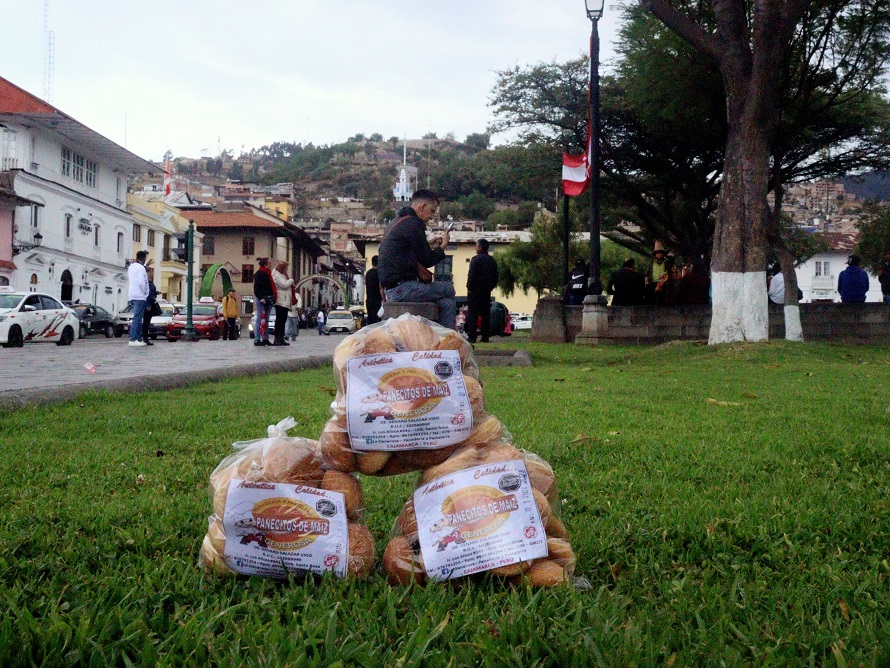 Pan de Maíz en Bolsa