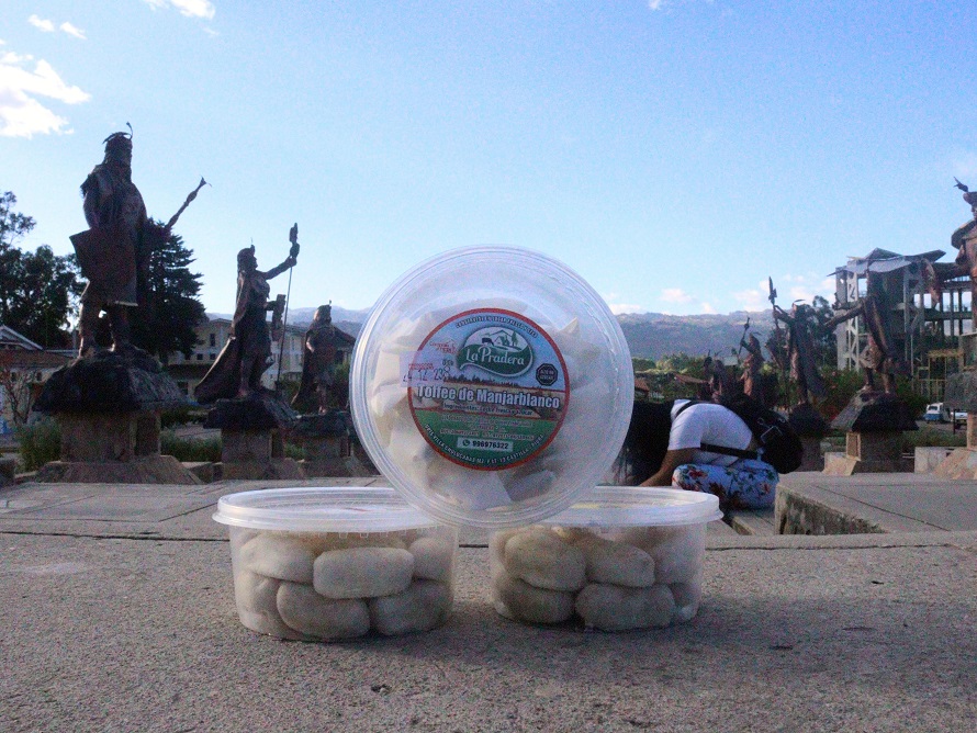 Toffes de Manjarblanco